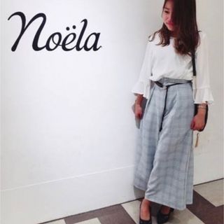 ノエラ(Noela)のノエラ バックレースアップ袖フレアブラウス ブラウス Noela トップス(シャツ/ブラウス(長袖/七分))