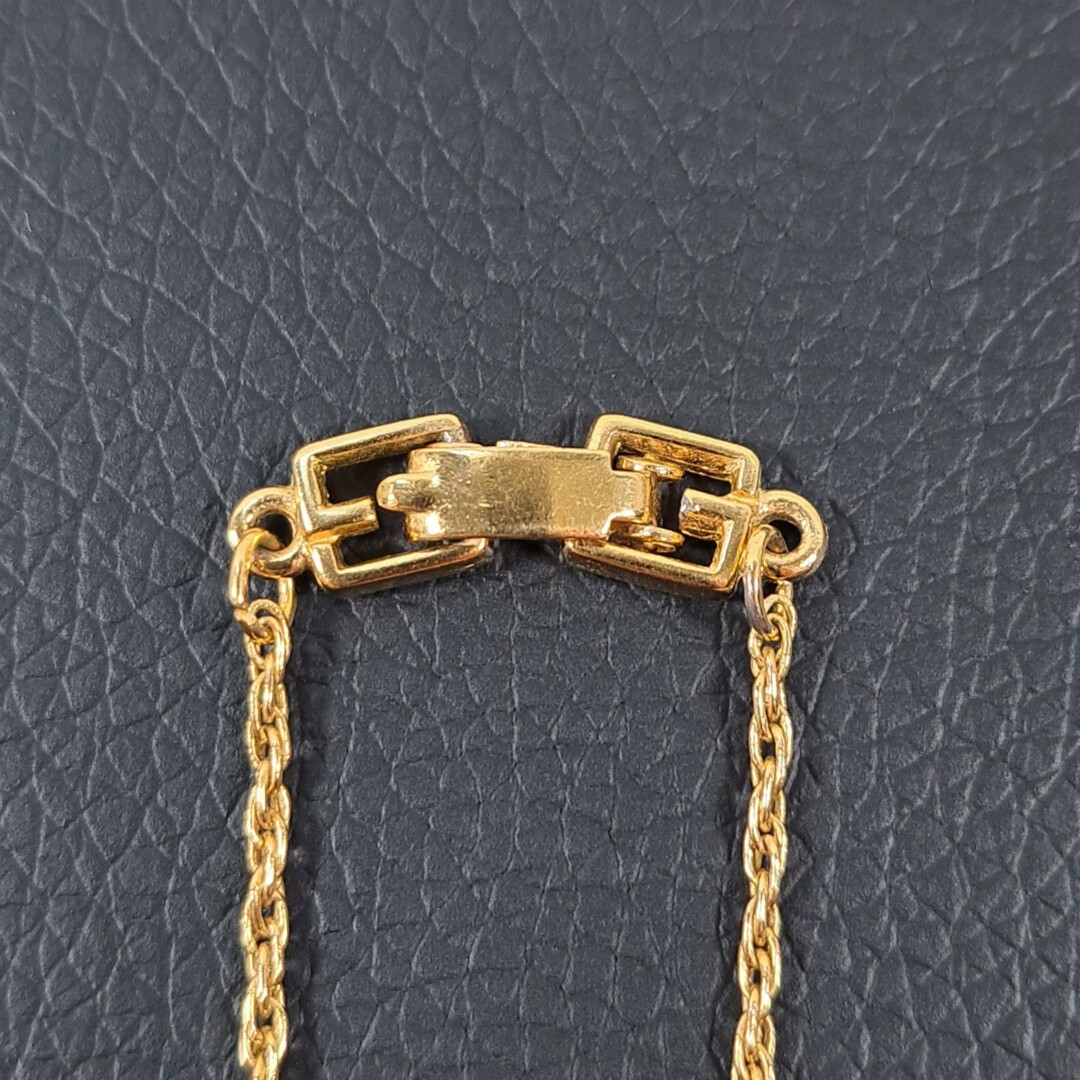 GIVENCHY(ジバンシィ)のGIVENCHY ネックレス ゴールド ラインストーン レディースのアクセサリー(ネックレス)の商品写真