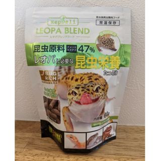 ジェックス(GEX)のレオパブレンドフード LEOPA BLEND 60g(爬虫類/両生類用品)