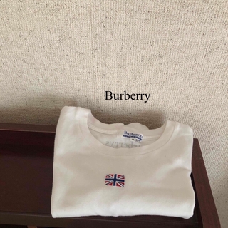 ロキエ(Lochie)のBurberry vintage flag t🤍 White(Tシャツ(半袖/袖なし))