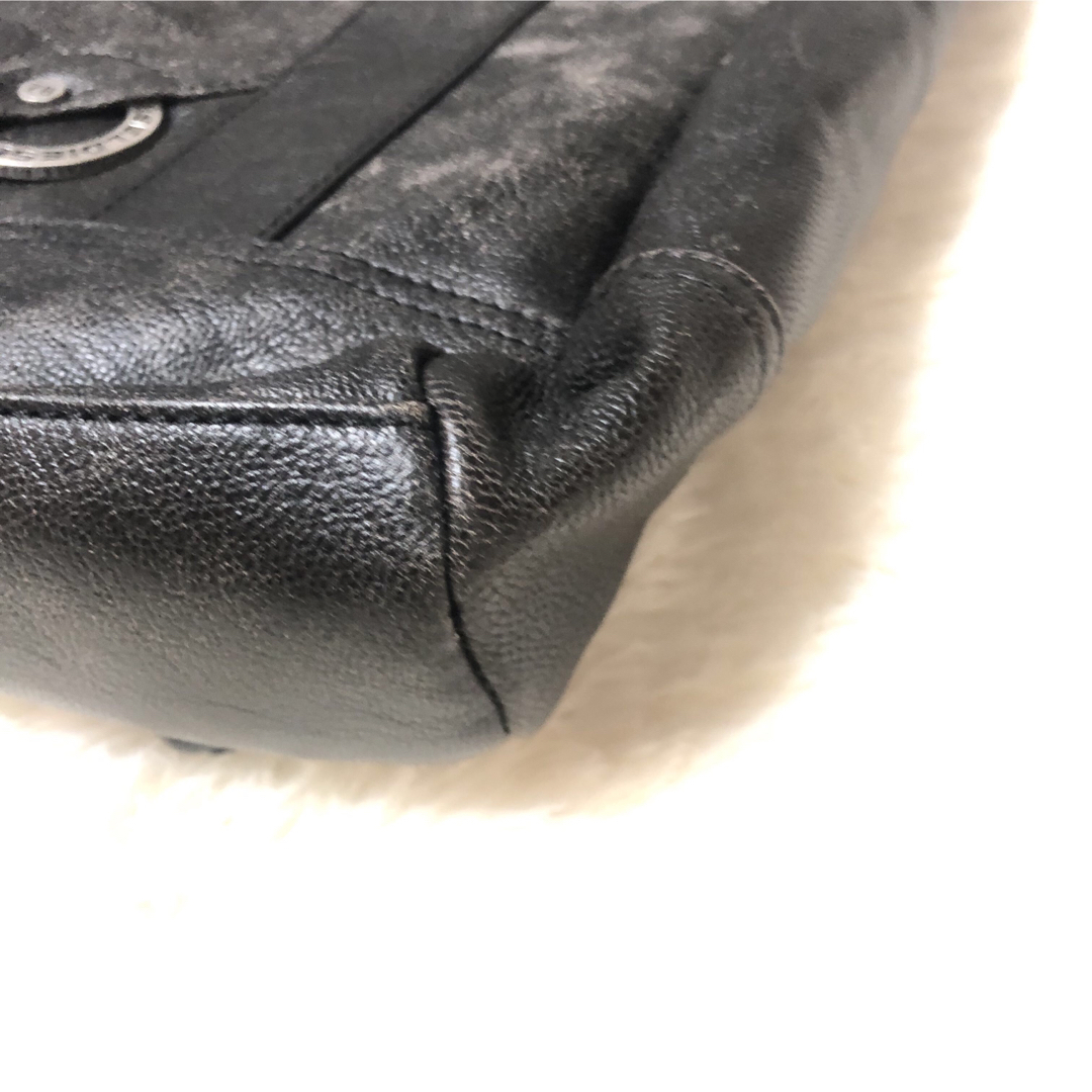 DIESEL(ディーゼル)のDIESEL ZAVIO クラッキングレザー調 2way トートバッグリュック メンズのバッグ(バッグパック/リュック)の商品写真