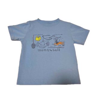 モンベル(mont bell)のmont-bell モンベル　キッズTシャツ　110cm 海の生物(Tシャツ/カットソー)