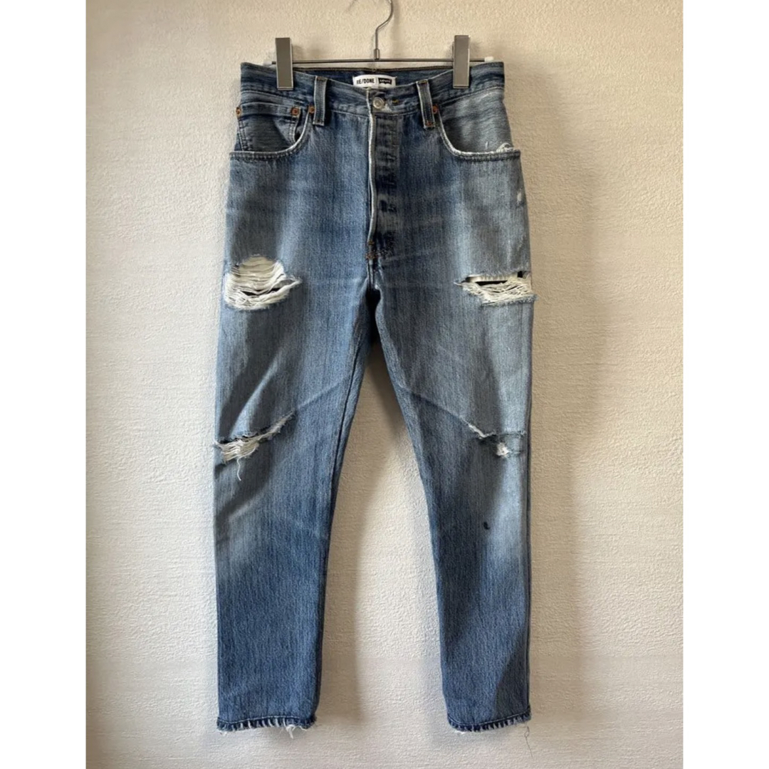 RE/DONE】リダン×リーバイス ダメージデニム ジーンズ 25-