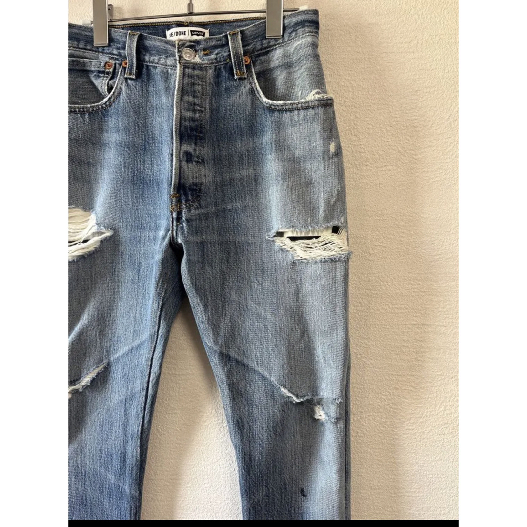 RE/DONE】リダン×リーバイス ダメージデニム ジーンズ 25-