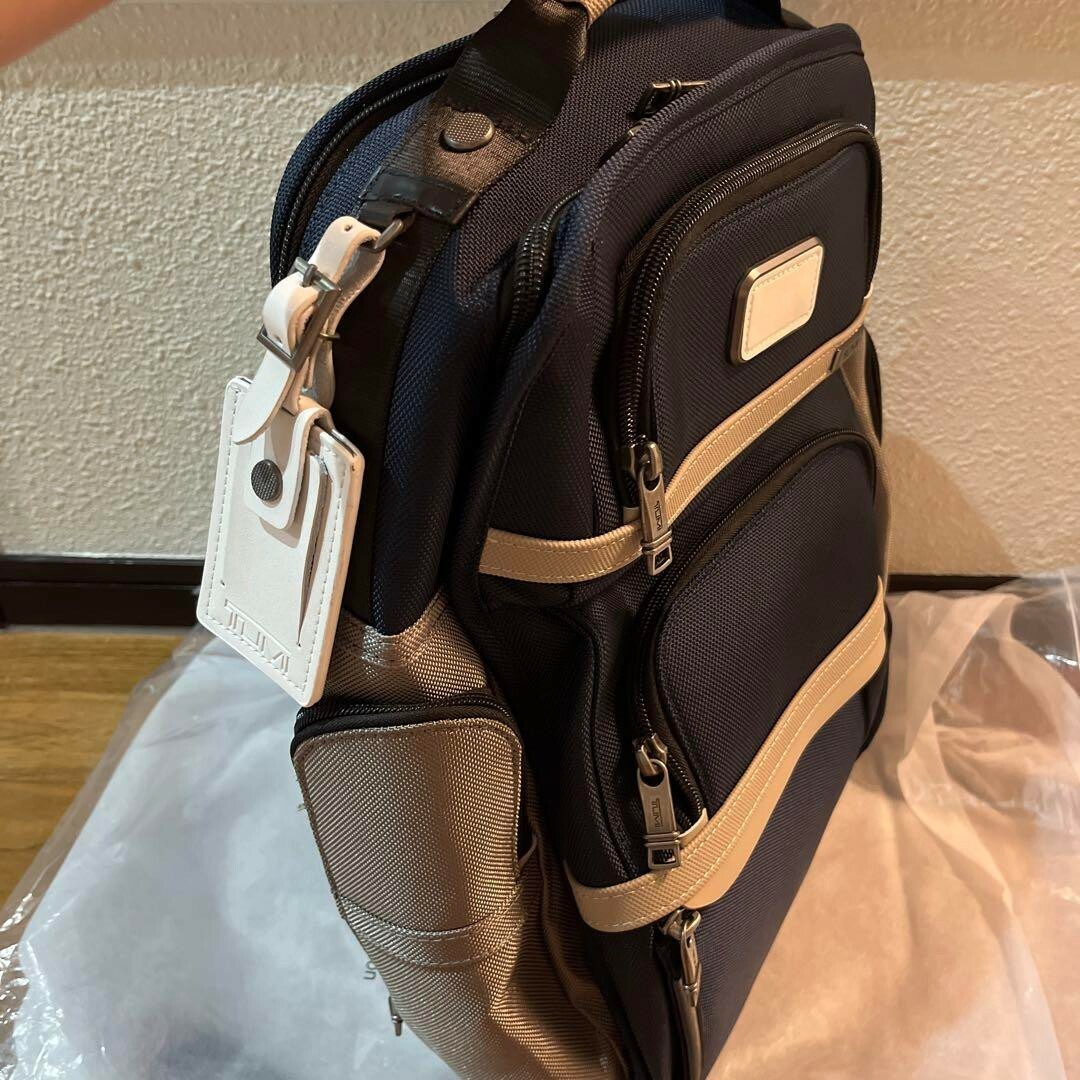 未使用】TUMI ALPHA3 ブリーフパックネイビー✖️ホワイト momoseh.ca