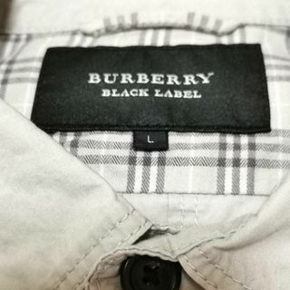 BURBERRY BLACK LABEL - 美品 Lサイズ バーバリーブラックレーベル