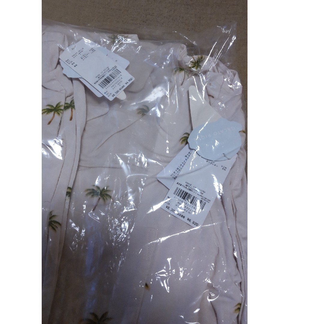 【新品・未使用】未開封 ジェラートピケ モチーフ  3柄Tシャツとショートパンツ