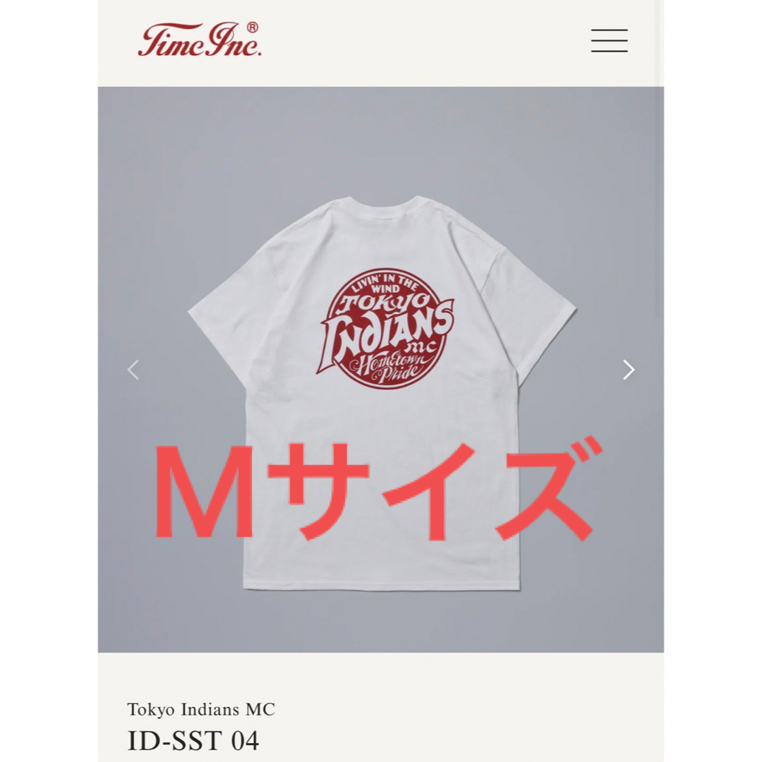 Mサイズ】 東京インディアンズ ID-SST 04 - Tシャツ/カットソー(半袖