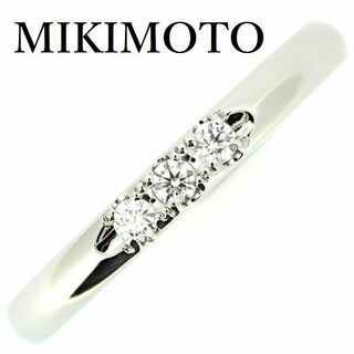 ミキモト(MIKIMOTO)のミキモト ダイヤモンド 0.06ct リング Pt950 8号(リング(指輪))