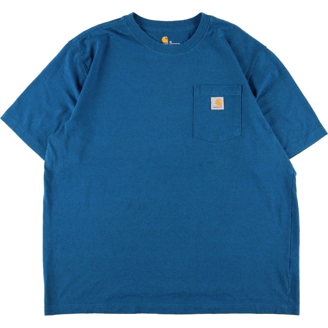 カーハート Carhartt ORIGINAL FIT 半袖 ワンポイントロゴポケットTシャツ メンズXXL /eaa364486