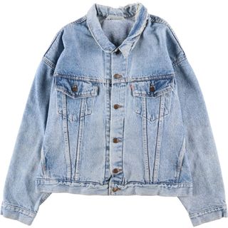 リーバイス(Levi's)の古着 リーバイス Levi's デニムジャケット Gジャン USA製 メンズXL /eaa364896(Gジャン/デニムジャケット)