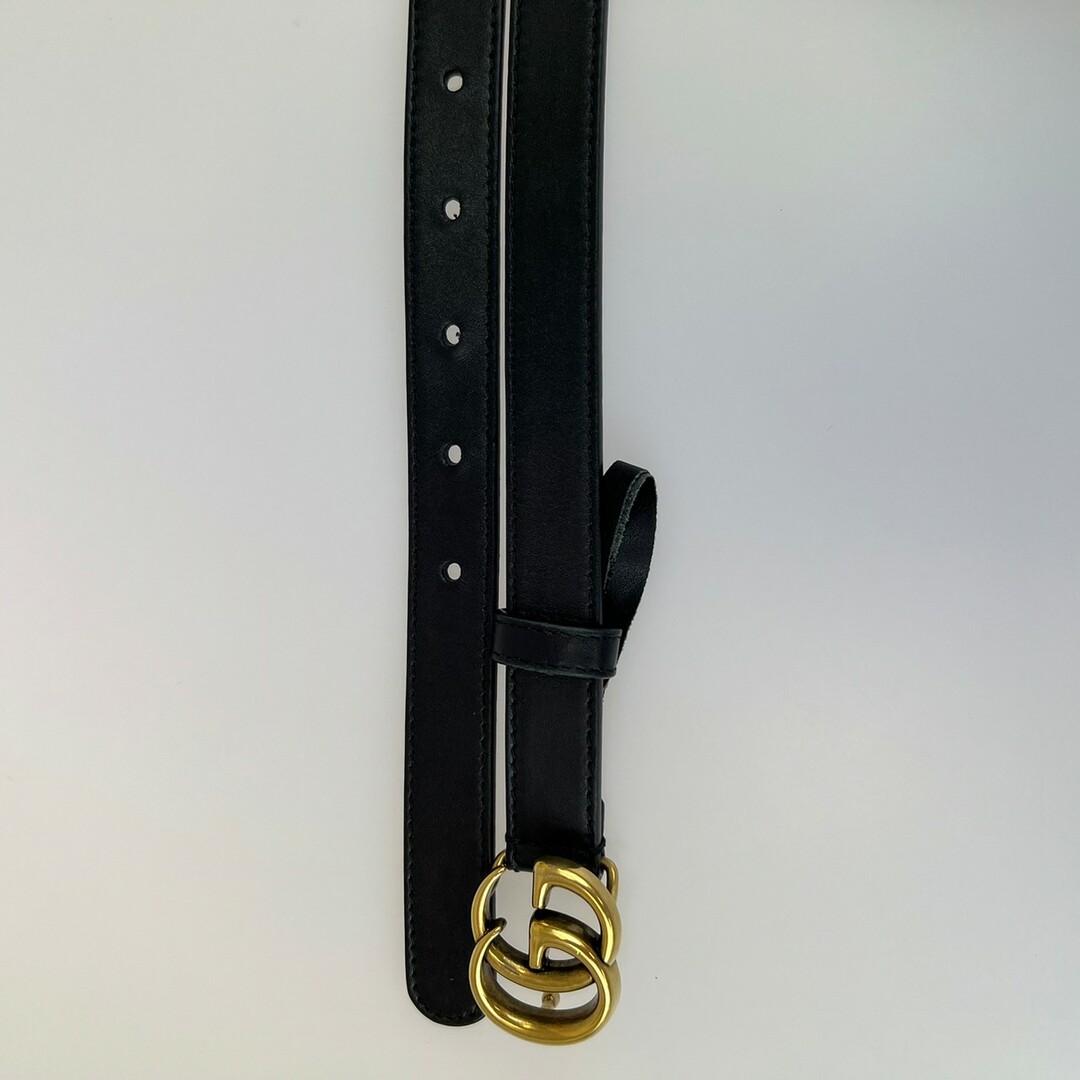 Gucci - GUCCI グッチ GGマーモント レザー ベルト レディース 75cmの
