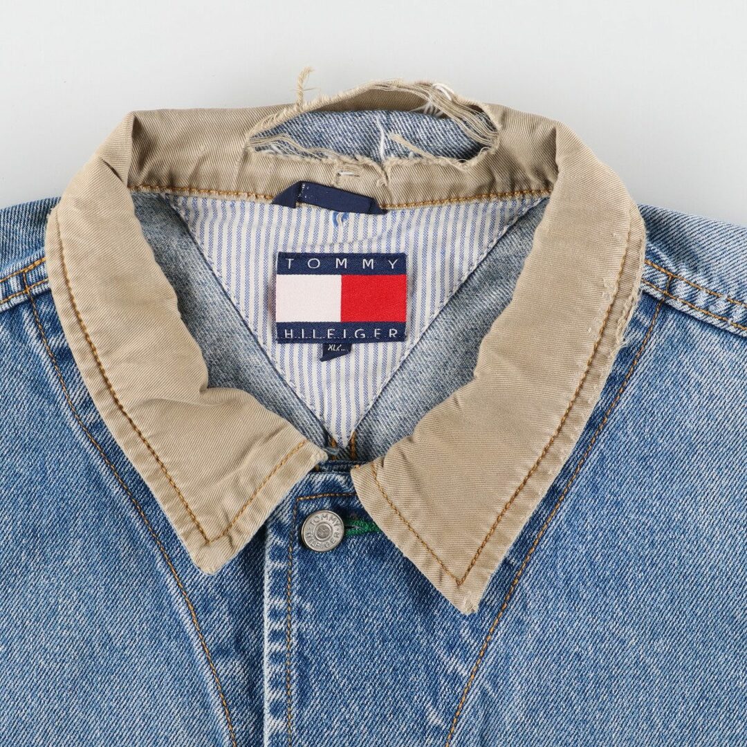 TOMMY HILFIGER - 古着 90年代 トミーヒルフィガー TOMMY HILFIGER