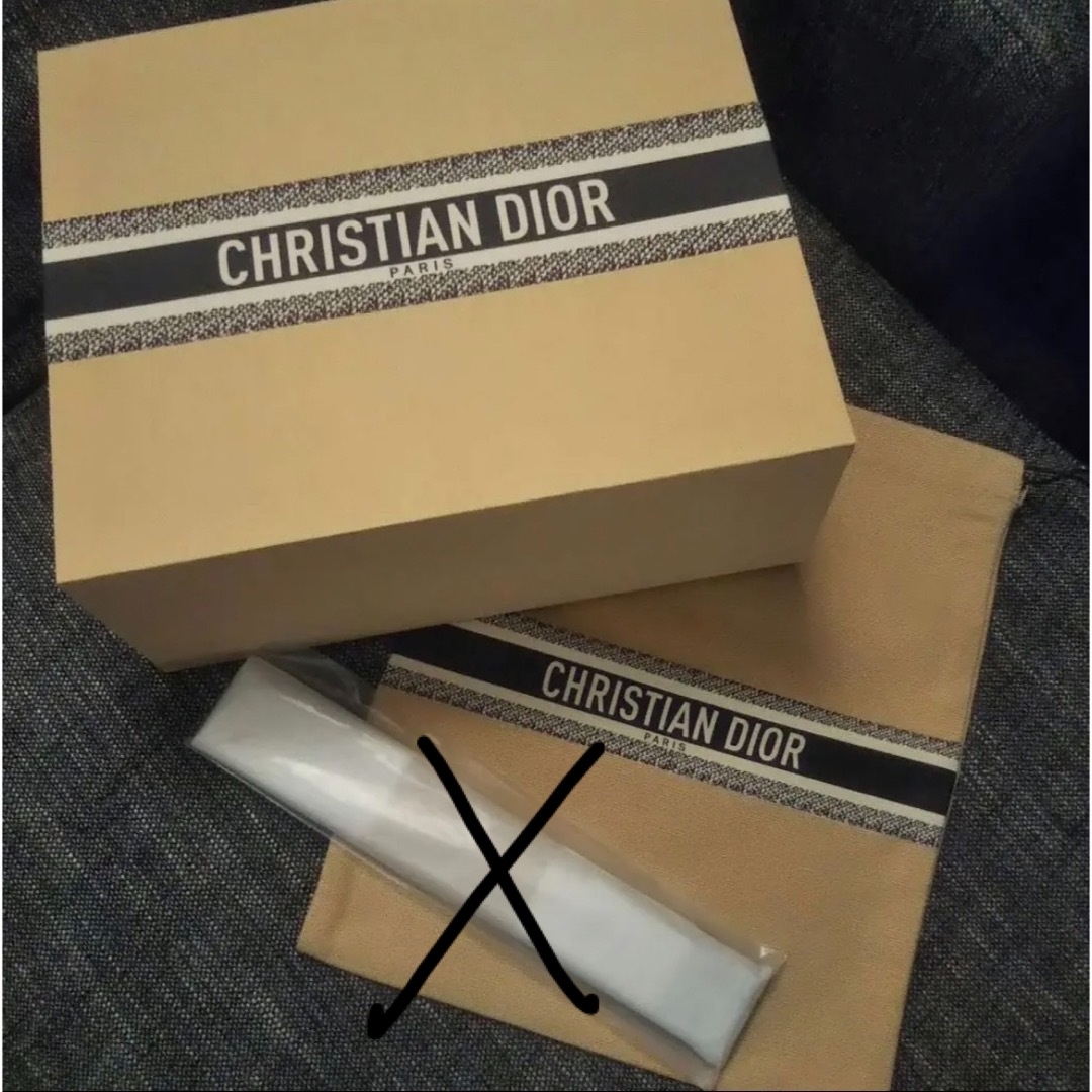 Dior - ディオール ノベルティ 巾着 箱 ギフトボックスの通販 by