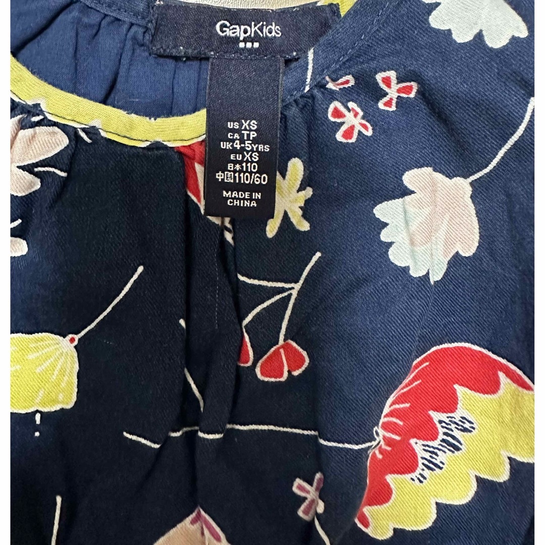 GAP Kids(ギャップキッズ)のGAP kids ☆ ワンピース　110㎝ キッズ/ベビー/マタニティのキッズ服女の子用(90cm~)(ワンピース)の商品写真