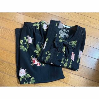 ピンクハウス セットアップ/コーデ(レディース)(ブラック/黒色系)の