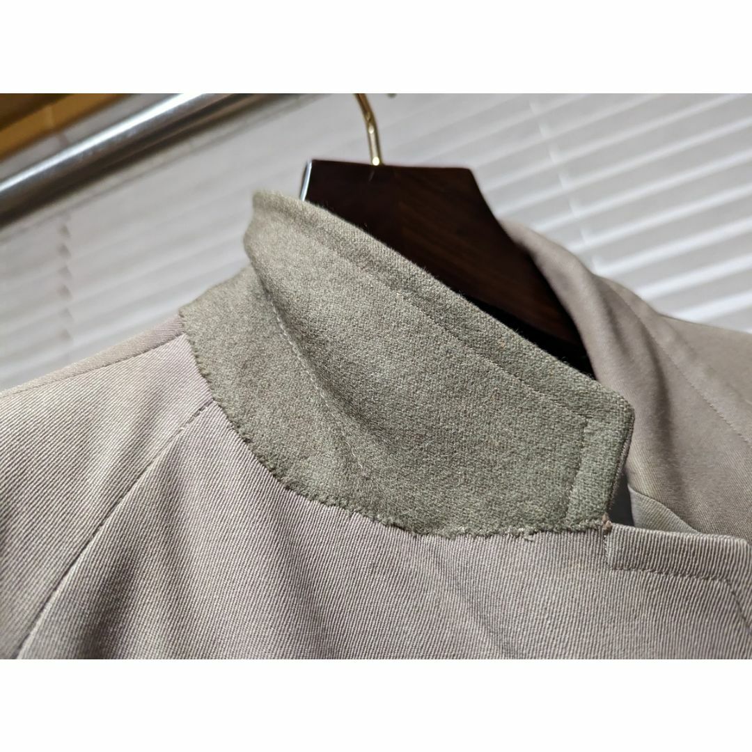 希少 Aquascutum 60sヴィンテージ ウールギャバジン 英国製 42 | www