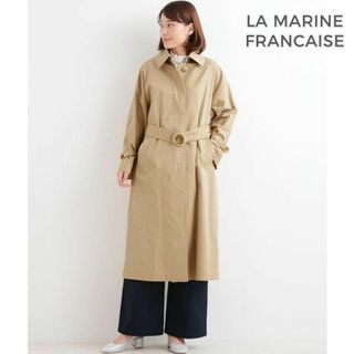 マリンフランセーズ(LA MARINE FRANCAISE)の212*美品 マリンフランセーズ 100/3ギャバ撥水 シングルトレンチコート(トレンチコート)