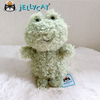 専用 ジェリーキャット ふわふわのカエル ぬいぐるみ jellycat