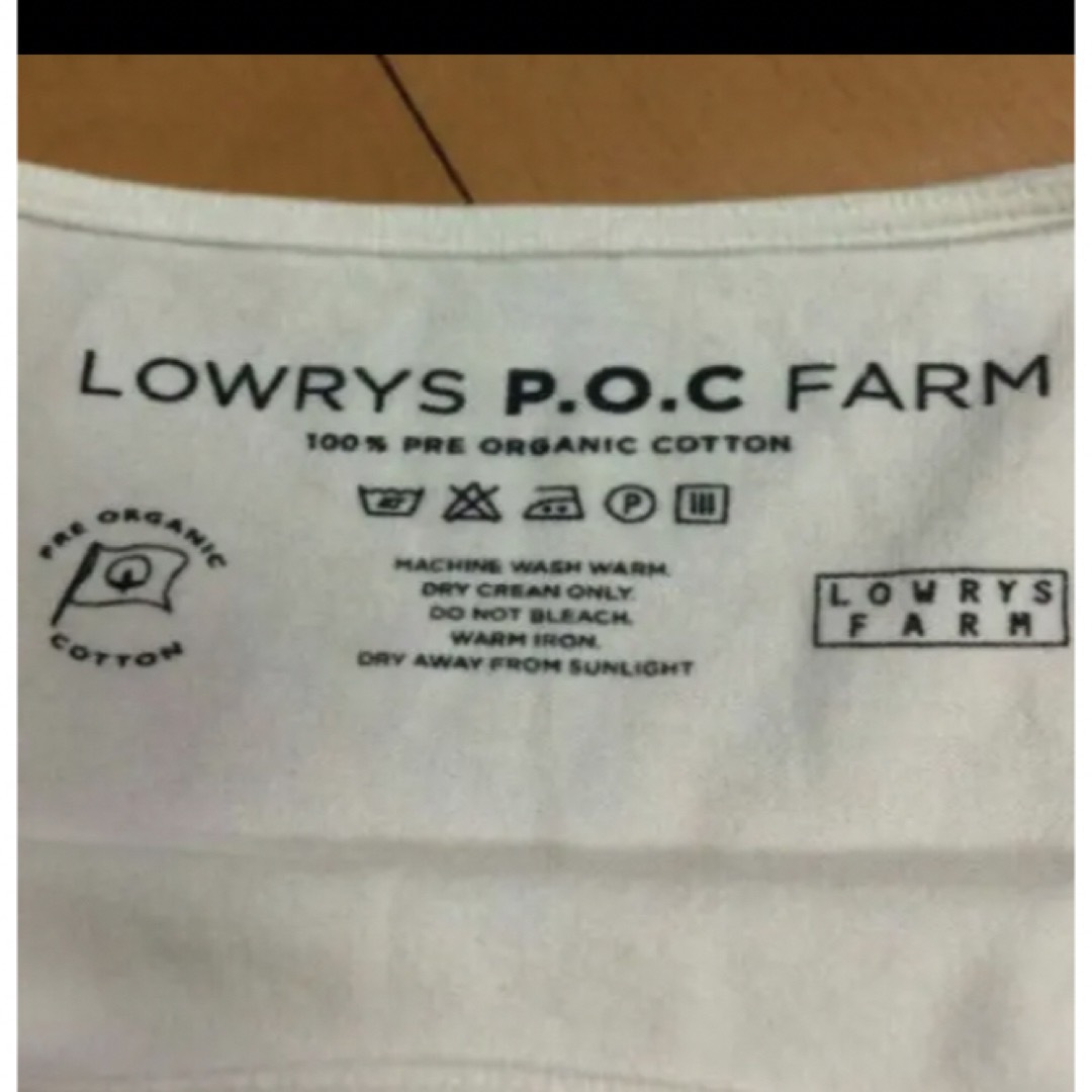 LOWRYS FARM(ローリーズファーム)のローリーズファームボーダーコットンカットソー レディースのトップス(カットソー(半袖/袖なし))の商品写真