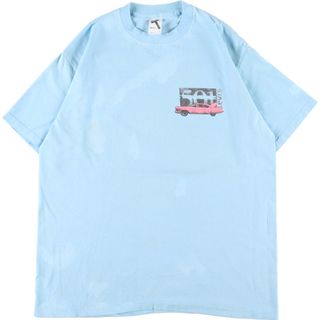 リーバイス(Levi's)の古着 80年代 リーバイス Levi's 501 両面プリント 半袖 プリントTシャツ USA製 メンズL ヴィンテージ /eaa362954(Tシャツ/カットソー(半袖/袖なし))