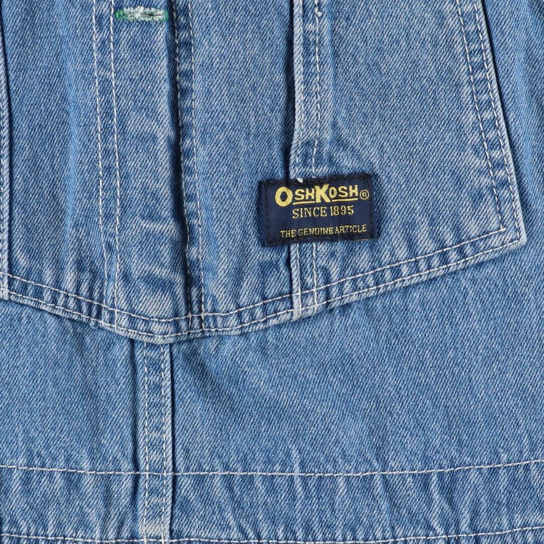 vintage oshkosh デニム  オーバーオール