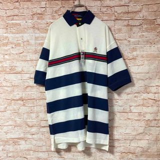 トミーヒルフィガー(TOMMY HILFIGER)の新品 トミーヒルフィガー TOMMY HILFIGER ポロシャツ 半袖 ロゴ(ポロシャツ)