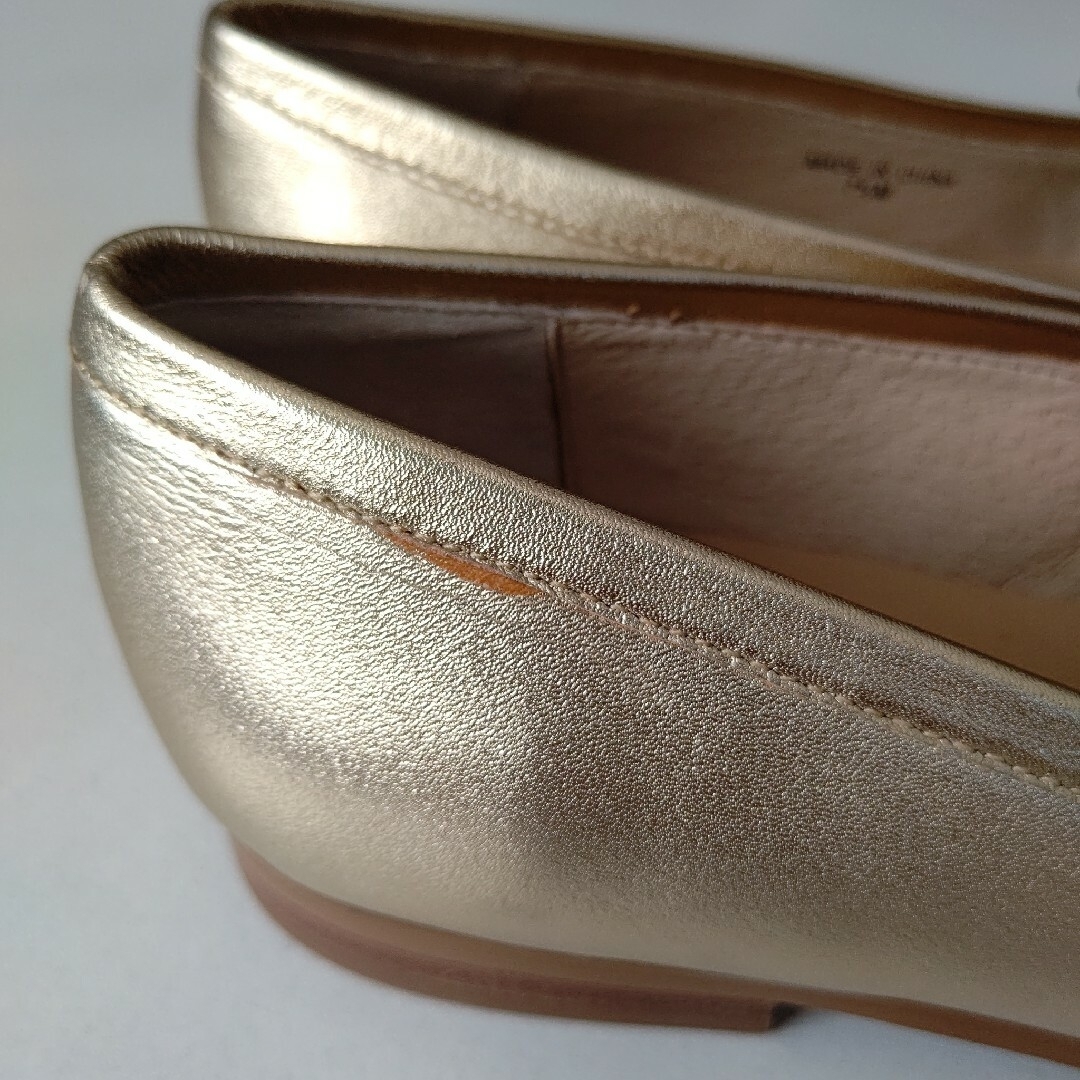 美品✨未使用『kate spade』ケイトスペード レザー ローファー 24.5