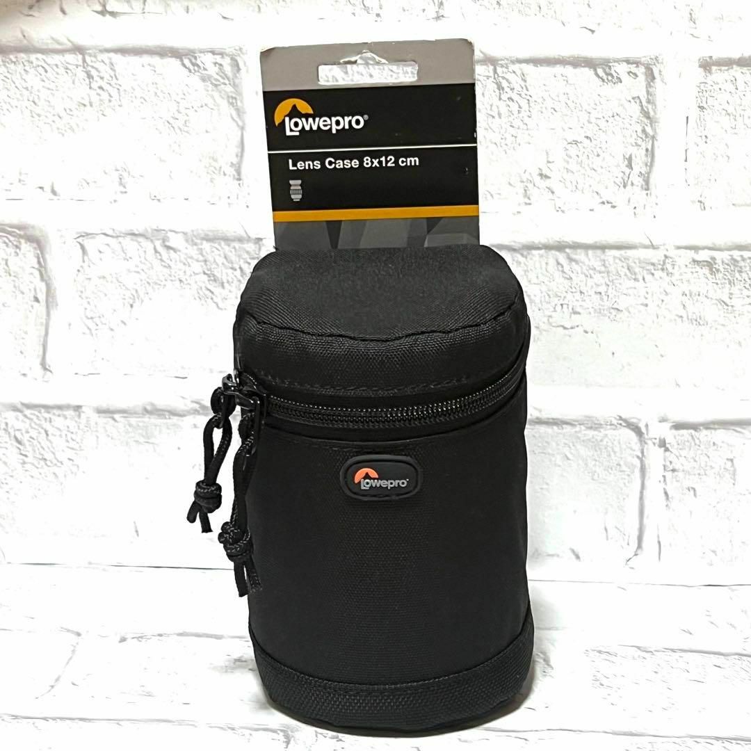 Lowepro(ロープロ)の【未使用】ロープロ Lowepro カメラレンズケース　ブラック　8×12cm スマホ/家電/カメラのカメラ(ケース/バッグ)の商品写真