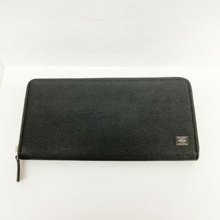 ポーター(PORTER)の★ ポーター  カレント 長財布ラウンドファスナー ブラック(長財布)