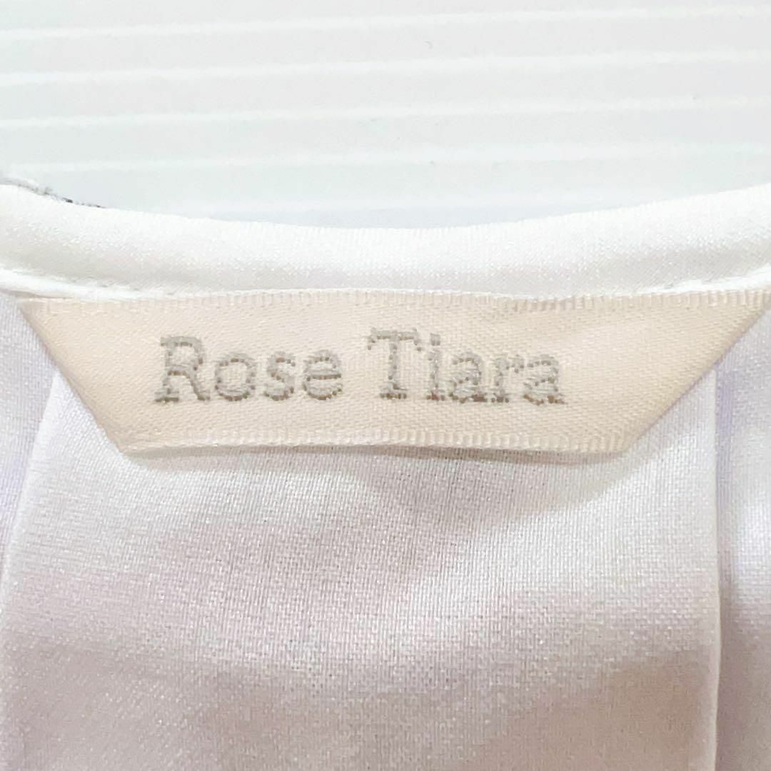 Rose Tiara - 花柄ワンピース　美品　42(XL)