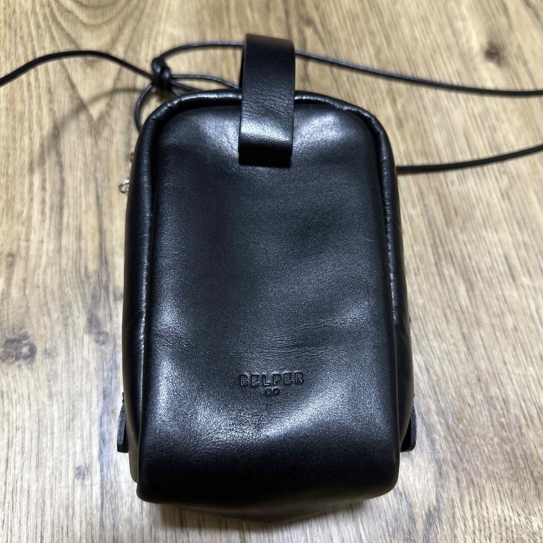 BELPER ベルパー BOX black - ショルダーバッグ