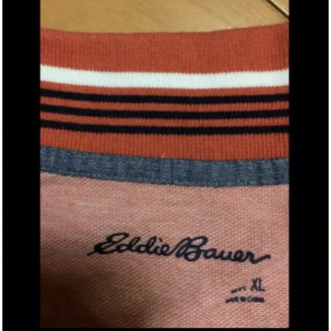 Eddie Bauer(エディーバウアー)のエディバウアーオレンジコットンカノコポロ メンズのトップス(ポロシャツ)の商品写真