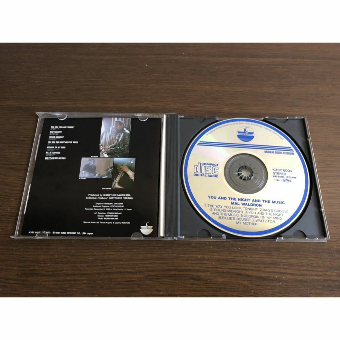 【シール帯】「あなたと夜と音楽と(マル′84)」マル・ウォルドロン 日本盤 帯付 エンタメ/ホビーのCD(ジャズ)の商品写真