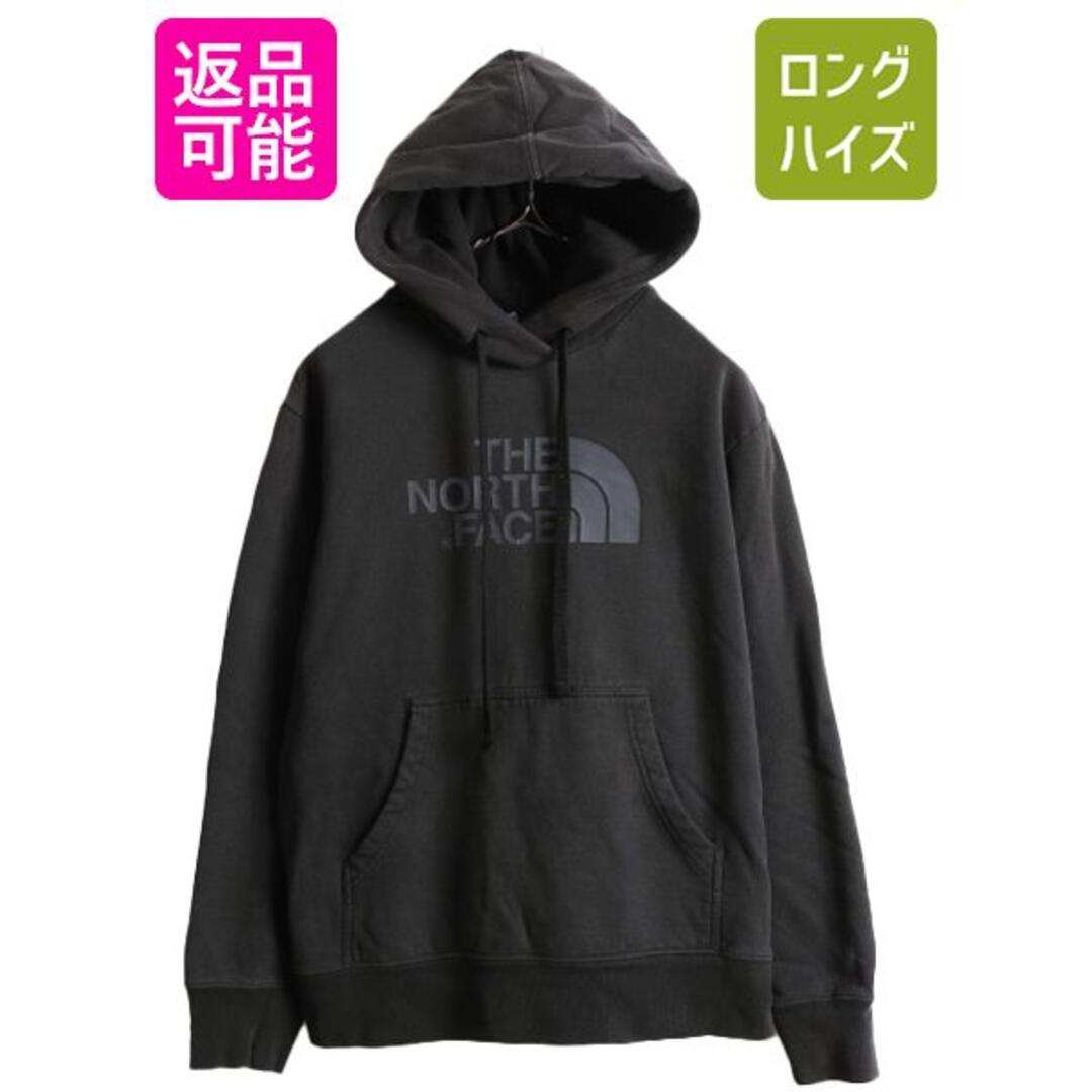 THE NORTH FACE ノースフェイス プリント スウェット パーカー M アウトドア プルオーバー 黒の通販 by 古着 ビンテージ  ショップ ロングハイズ's shop｜ザノースフェイスならラクマ