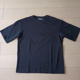 ユニクロ(UNIQLO)のUNIQLO エアリズムコットンオーバーサイズTシャツ（5分袖）(Tシャツ/カットソー(半袖/袖なし))