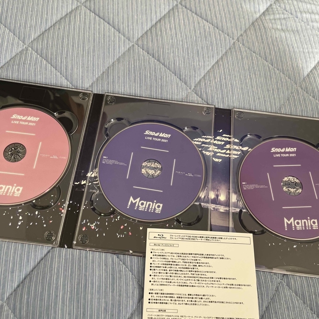 Snow Man - SnowMan mania ライブDVD 初回限定盤の通販 by はる's shop