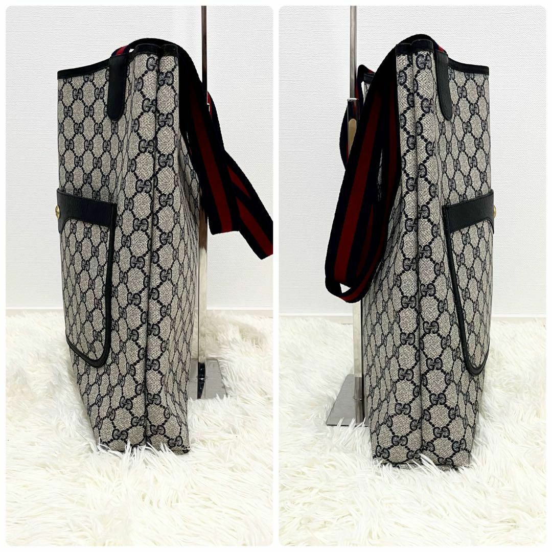 Gucci - 美品✨ グッチ トートバッグ アクセコ シェリーライン GG