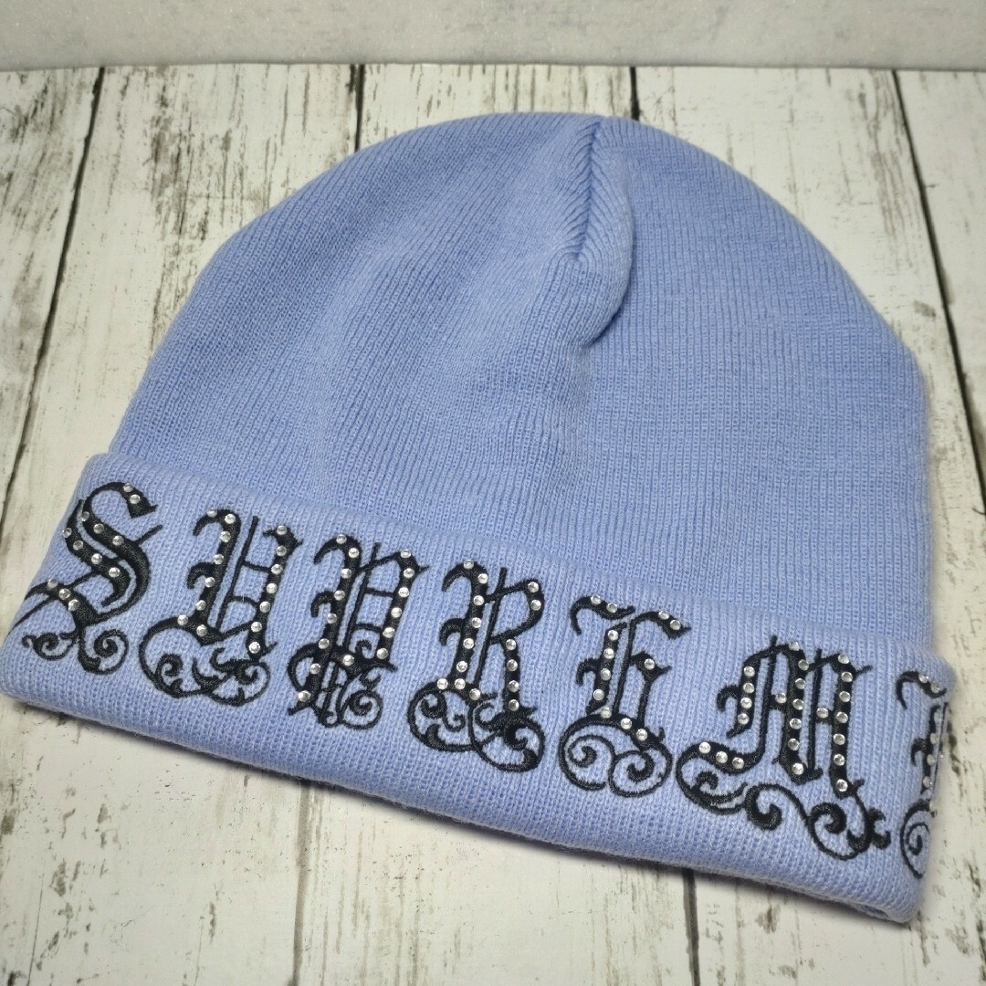 シュプリーム.Old English Rhinestone Beanie - ニット帽/ビーニー