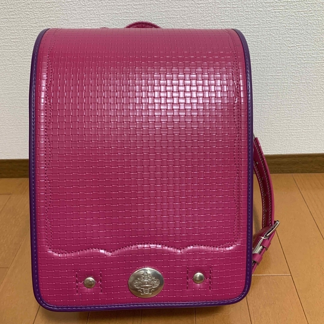 Orobianco - 美品 オロビアンコ ランドセル 網目柄 ピンク ※A4 Orobianco - 美品 オロビアンコ ランドセル 網目柄 ピンク ※A4