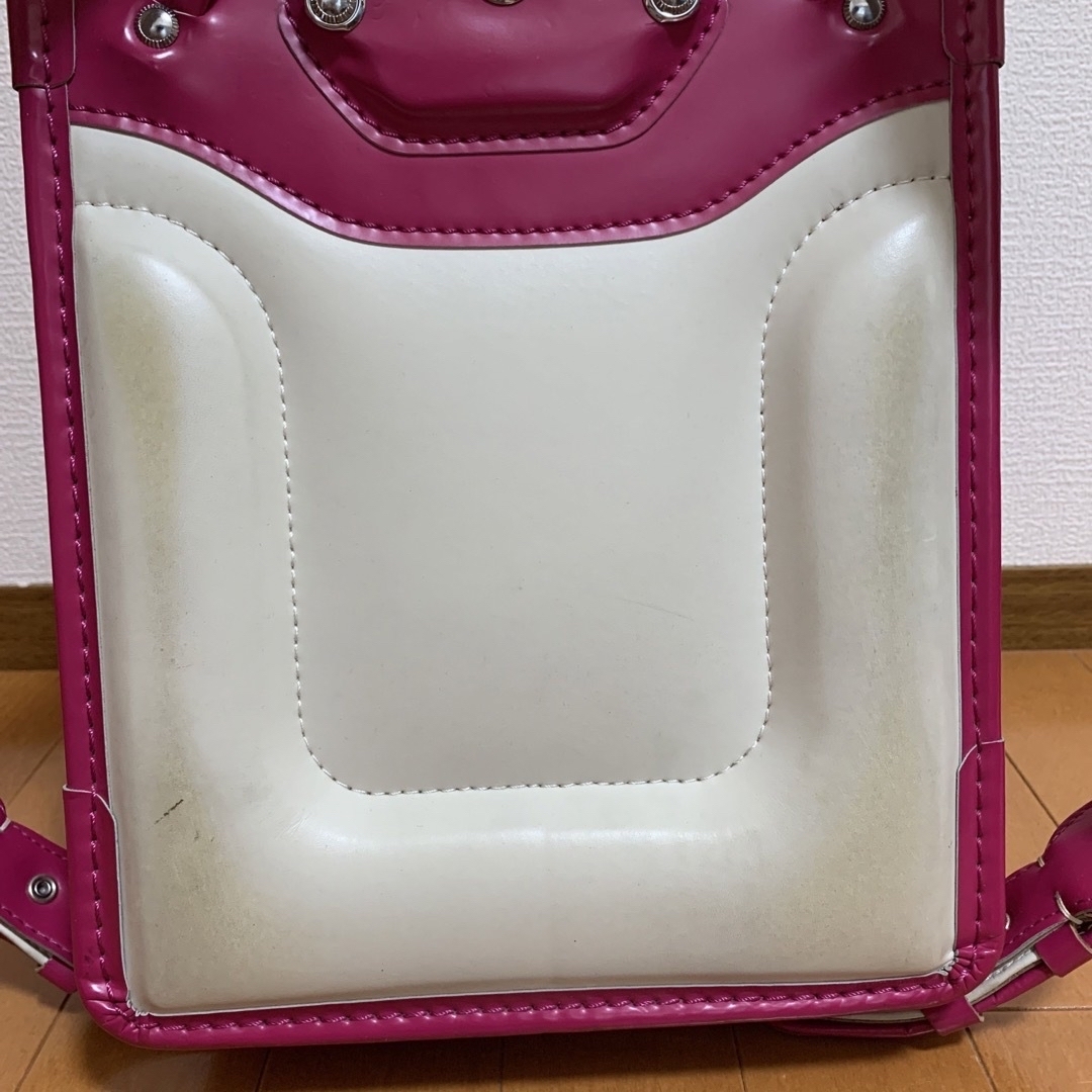 Orobianco - 美品 オロビアンコ ランドセル 網目柄 ピンク ※A4 Orobianco - 美品 オロビアンコ ランドセル 網目柄 ピンク ※A4