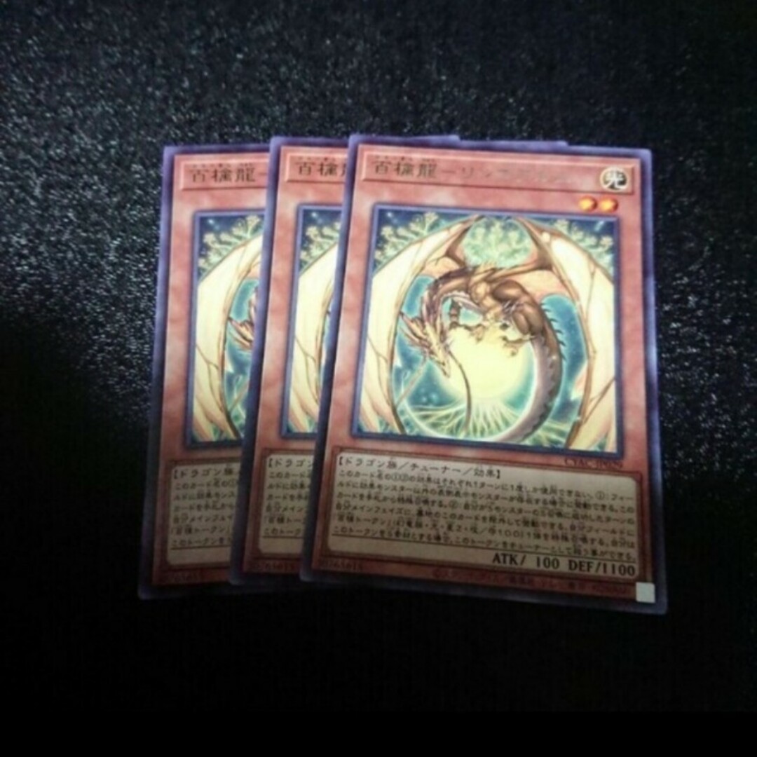 遊戯王(ユウギオウ)の遊戯王 百檎龍-リンゴブルム 3枚売場名:#WETA遊戯王百檎龍リンゴブ エンタメ/ホビーのトレーディングカード(シングルカード)の商品写真