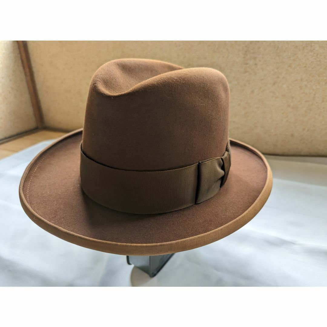 美品 50s~60s VINTAGE STETSON スウェード ハット