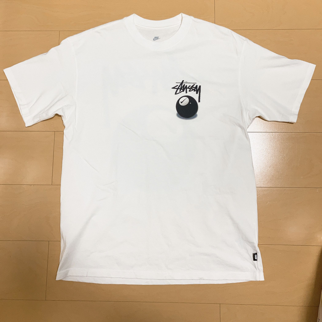 ナイキStussy × Nike SS 8 Ball T-Shirt "White"