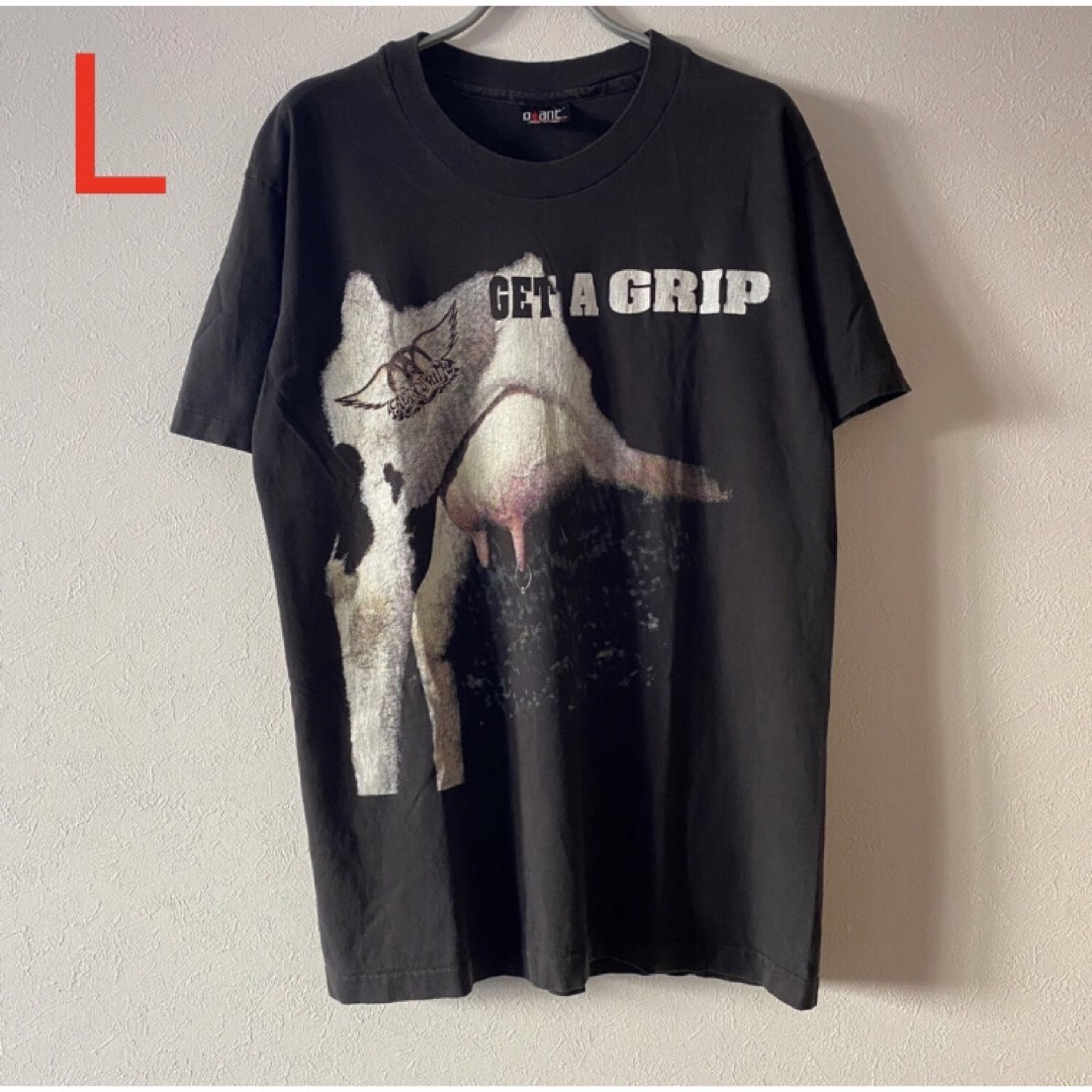 トラビススコット 着用 Aerosmith Tee L エアロスミス Tシャツ www ...