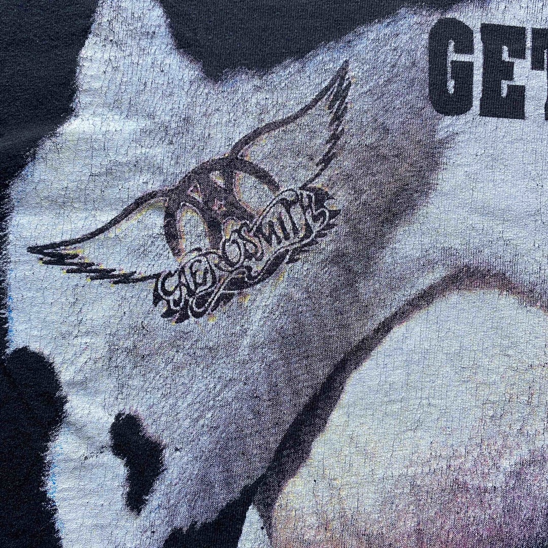 トラビススコット 着用 Aerosmith Tee L エアロスミス Tシャツ