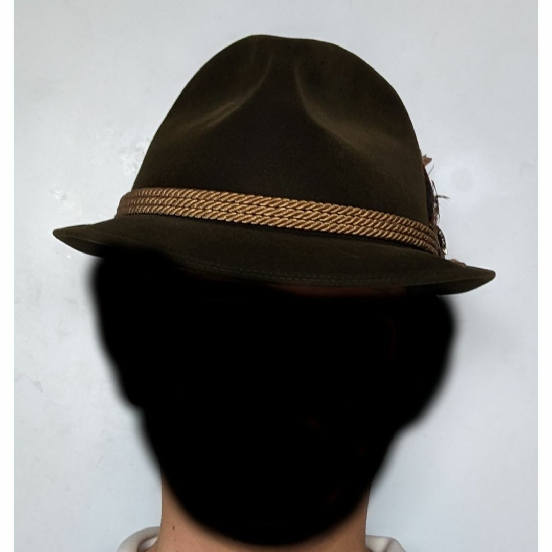 京都 販売 店 BORSALINO 50sヴィンテージ 極上チロリアンハット 58cm