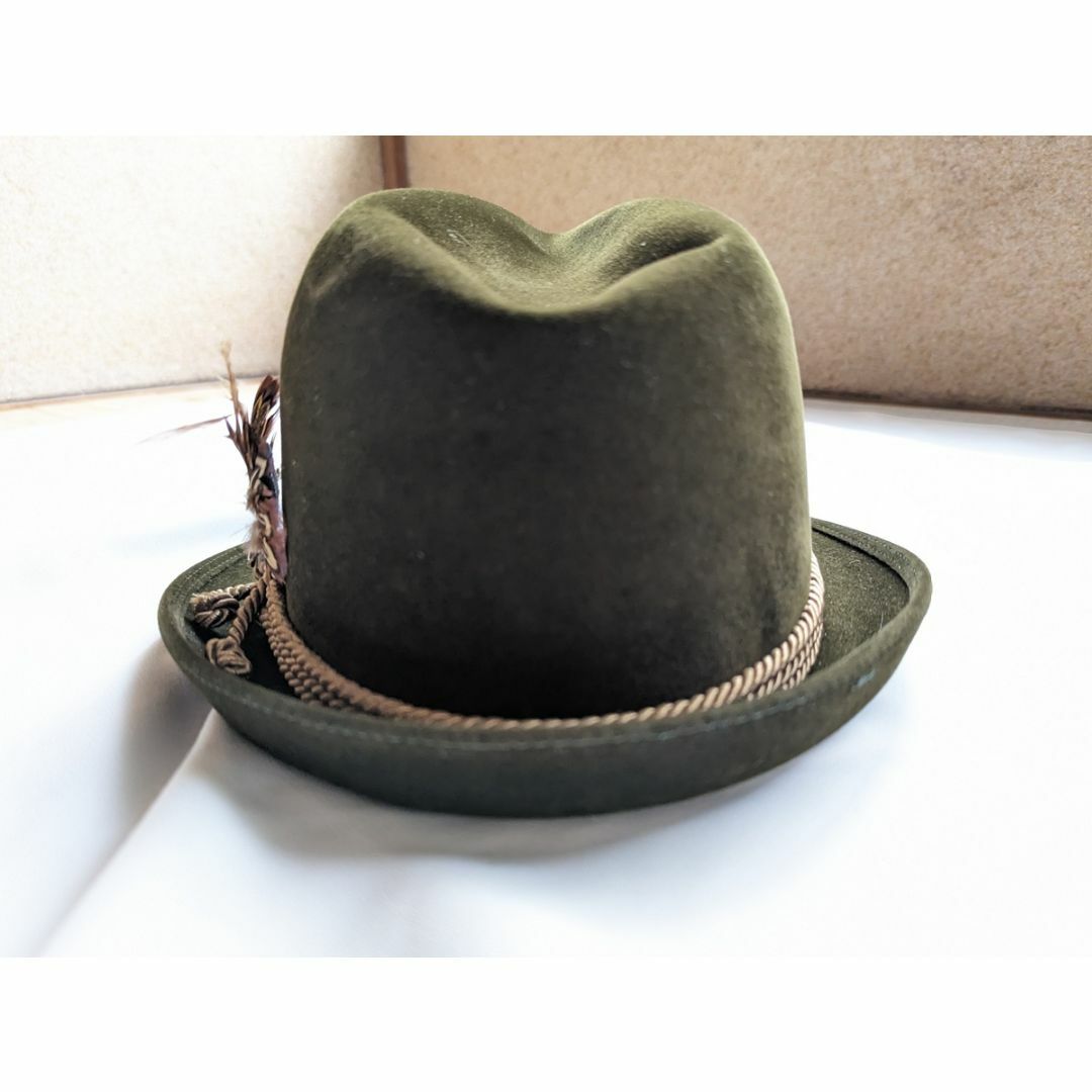 京都 販売 店 BORSALINO 50sヴィンテージ 極上チロリアンハット 58cm