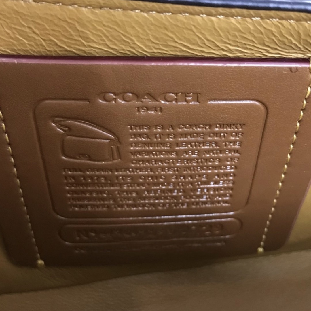 COACH Dinky キルティングショルダーバッグ - www.sorbillomenu.com