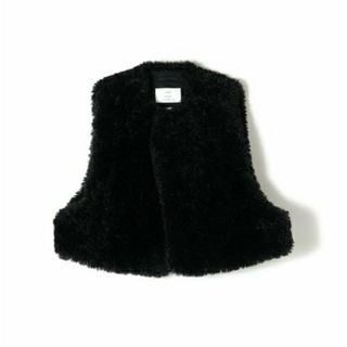 新品　HYKE ハイク FAUX SHEARLING CROPPEDファーベスト